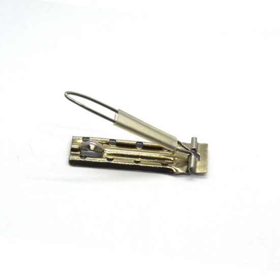 Clips met hevel zilver