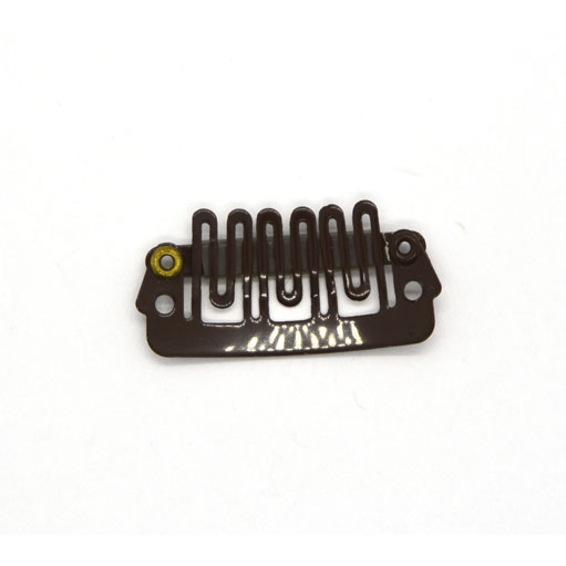 Clips maxi bruin