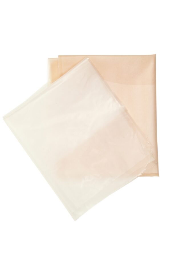 Plakrand / PU-coat huidskleur