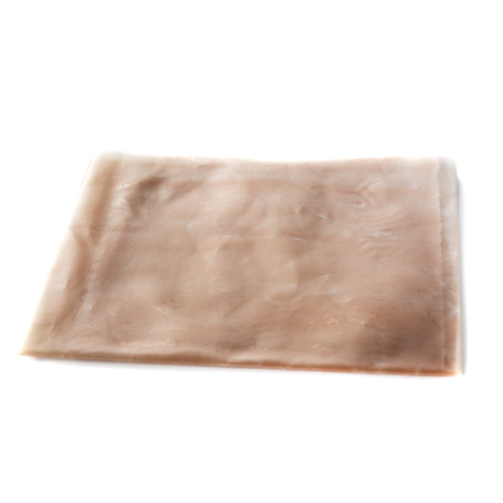 Plakrand / PU-coat huidskleur - Afbeelding 2